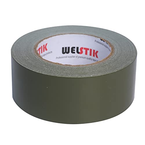 WELSTIK Professional Duct Tape 3 Pack 48mm x 27m Waterproof Tape Fabric Coloured Gaffer Tape for Repairs DIY, Crafts - Image 3