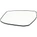 For Nissan Sentra 2013 14 15 16 17 2018 Mirror Glass Driver Side | Heated | w/Backing Plate | Flat Glass Type | Replacement For 963663TH3A | NI1324107