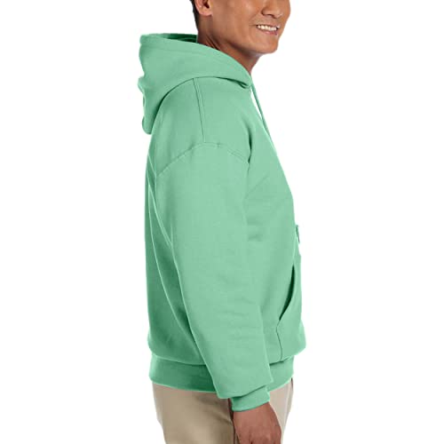 Gildan Sweatshirt Hooded Heavy Blend (G18500) Mint Green X-Large3