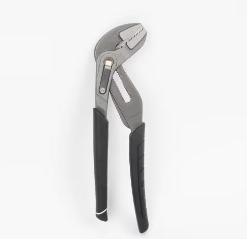 Husky 8 in. Quick Adjusting Groove Joint Pliers with Straight Jaw