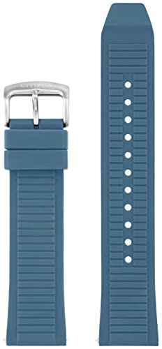 Bracelet Citizen CZ Smart en silicone turquoise interchangeable 22 mm pour montre connectée