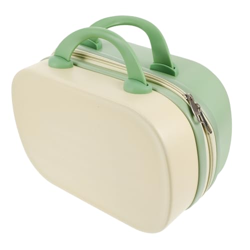 Trousse de maquillage bicolore anti-fuite : voyagez l'esprit serein avec vos cosmétiques