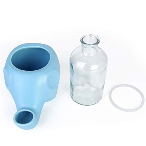 ULTECHVO Alimentador de Cerâmica para Animais de Estimação com Design Antiderrapante Formato de Elef