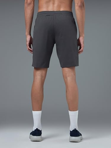 Image of TECHNOSPORT Mens Regular Fit Solid Shorts for Gym, Workout & Sports with Anti Microbial, Techno Dry