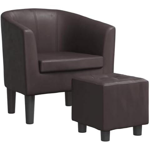Fauteuil Cabriolet vidaXL Marron Cover