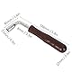 RiToEasysports Piano Tuner Wrench, Piano Tool Tuning Kit Schraubenschlüssel L-förmig klein für Zubehör für chinesische Zither-Musikinstrumente Musikinstrumentenzubehör