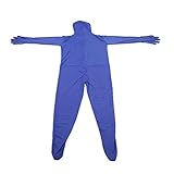 combinaison soie bleue ÉLASTIQUE ET CONFORTABLE : Fabriqué à partir de tissu de soie de lait léger et respirant, notre combinaison à clé présente une excellente élasticité et un dos dissimulé facile à porter.