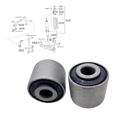 Buje de barra estabilizadora Lexus GX460 2009-2025 amortiguador 48536-60010 4