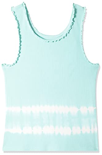 Image of Marks & Spencer Girls Solid Cotton Blend Round Neck Regular Fit Vest Top