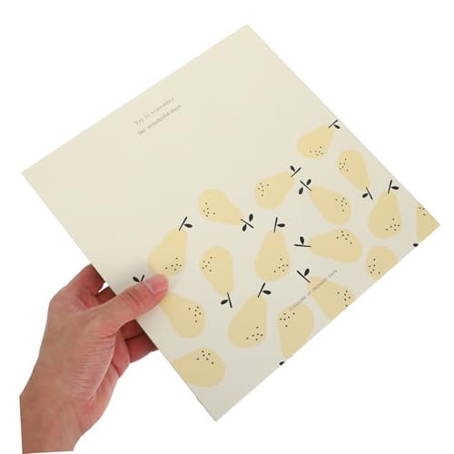 Conservation fleurs séchées UKCOCO carnet à pages adhésives et interchangeables - 4