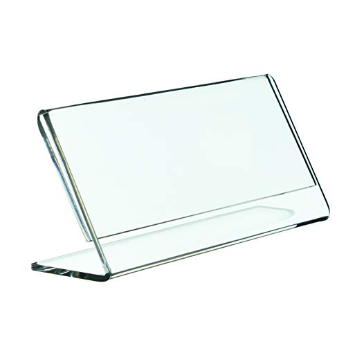 AMT Acrylic Business License Holder Business License Frame. Panoramic Photo, Cosmetology License Frame Holder License Table (5 Pack)