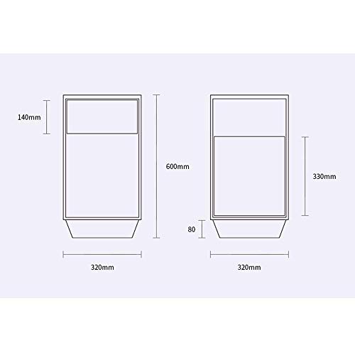 Table de chevet rotative pour optimiser le rangement des petits espaces - 2
