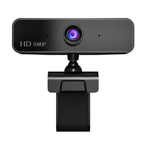 Moonvvin Webcam USB Camera Digital Full HD 1080P Web Cam with Microphone Clip-On
