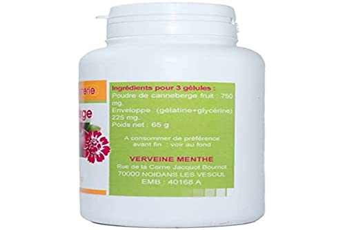 GELULES CANNEBERGE 200 gélules dosées 250 mg