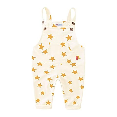 Peto y Mono Mud Kingdom de Estrellas Beige para Niñas de 12-18 Meses Cover