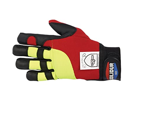 Paire de Gants Anti-Coupure pour tronçonneuse Solidur Infinity Taille 10 Cover