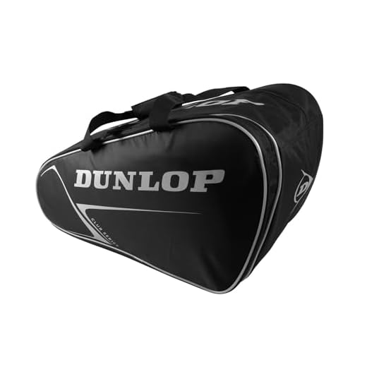 DUNLOP Paletero Club Black/Silver