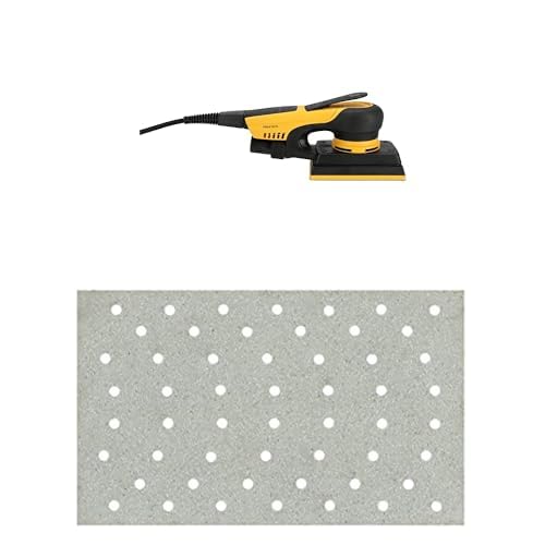 Mirka DEOS II 353 - Levigatrice orbitale, 81 x 133 mm, 300 W, per levigatura senza polvere, legno, cartongesso e metallo, MID3534044