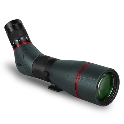 JoyDate 20-60x85mm ED Spotting Scopes with Smartphone Adapter - with Extra-Low Dispersion Glass Spotter Scope - Waterproof Spotting Scope for Bird Watching Wildlife Scenery by JoyDate - Used condition - US$144.06