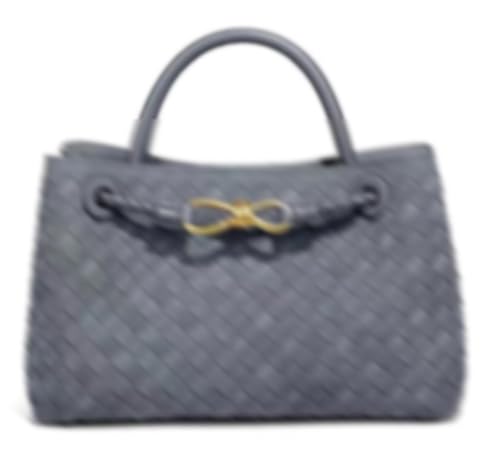 Image of Suede Woven Tote Bag for Women PU Leather Hobo Bags Casual Crossbody Purse Shoulder Satchel Bag Top Handle Tote Handbag