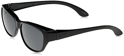 Image of Polaroid Ancillaries P8407 KIH/Y2 BLACK Sunglasses Unisex Polycarbonate, Standard, 61