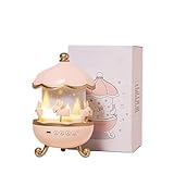 Il adopte un design de boule de cristal de rêve, qui tourne et joue une belle musique, qui est belle et mouvante.