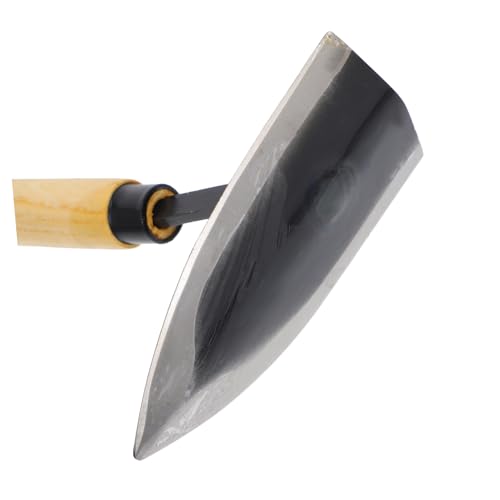 Azada triangular para jardín con mango largo y alta resistencia miniatura 4