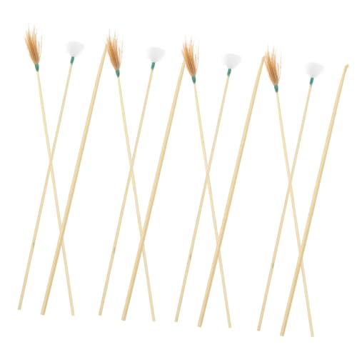 GARVALON Earwax Cleaning Kit 5 Bamboo Earspoons Gentle Massage Ear Cleaning Tools for Adults