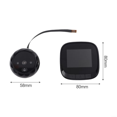 Visor electrónico de puerta: la solución para ver quién llama con gran angular y LCD 7