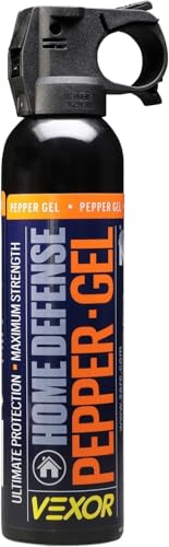 Vexor Home Defense 9.2 oz. Gel Pepper Spray 20-Foot Range for Ultimate Protection from Zarc™