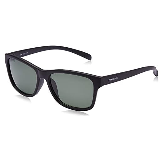Fastrack Green Square Polarised Sunglasses for Men