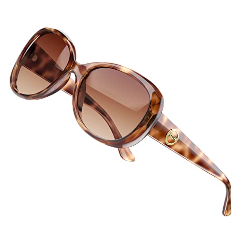 ATTCL Womens Classic Polarized Sunglasses for Women Trendy Oversized Sunglass with UV Protection
