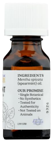 Aceite Esencial Spearmint Aura Cacia 0.5 fl oz miniatura 4