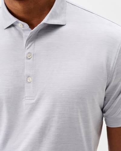 johnnie-O Huronn Featherweight Performance Polo | Polo para Hombre | Transpirable | UPF 50 | Ultra Ligero miniatura 2