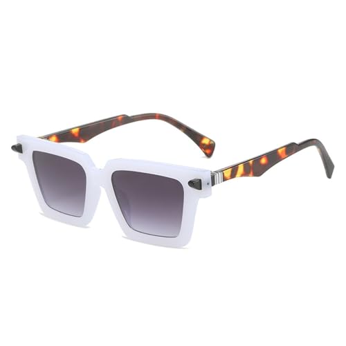 Lunettes de soleil œil de chat rétro bicolores pour sublimer vos looks d'été en terrasse