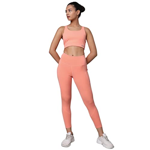 Image of Silvertraq High Impact Action Bra with Clasp Peach