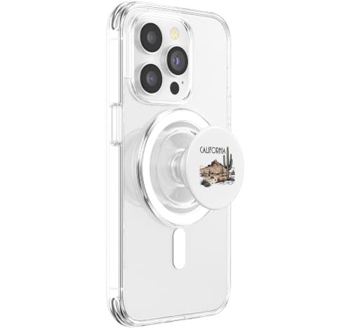 PopSockets PopGrip para MagSafe California soporte magnético para iPhone 4
