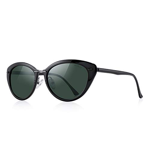 Classic Vintage Narrow Cat Eye Sunglasses for Women Clout Goggles TR90 Frame