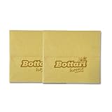 Bottari Panni Multiuso 36x40 cm – Confezione 2 Pezzi, Giallo, Super Assorbenti - Lava, Asciuga e Lucida Senza Pelucchi e Aloni - Pulizia Casa Cucina Bagno, Lavabili in Lavatrice immagine