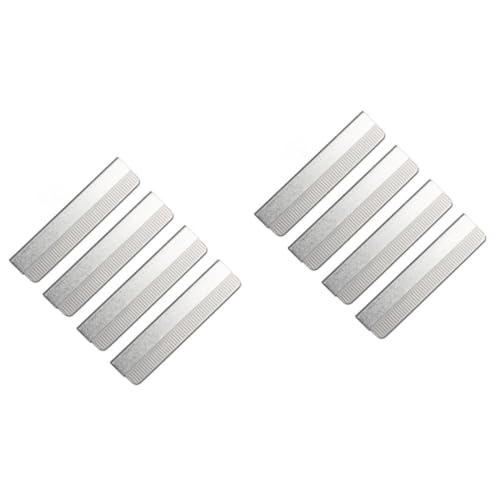 FOMIYES 2sets Eyebrow Razor Eyebrow Trimmer Makeup Tools Stainless Steel Lightweight Compact Easy to Clean 40pcs*2