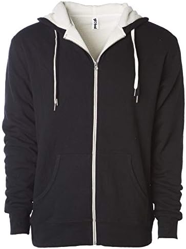 Sherpa lined fleece hoodies Clearance