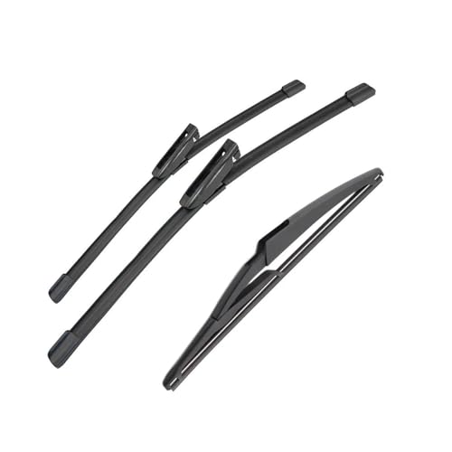 Balais d'essuie-glace Captur 2013-2016 essuyage silencieux sans traces kit complet