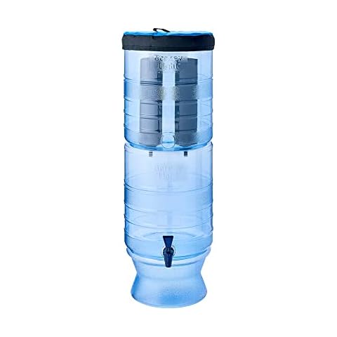 Berkey Light Gravity-Fed Water Filter with 2 Black Berkey Elements Provides Filtered Water While Off-Grid, Camping, Emergencies and More Cover