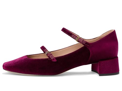 Cole Haan Cole Haan Women's Paxton Maryjane Pump, Wine Velvet, 8-B US