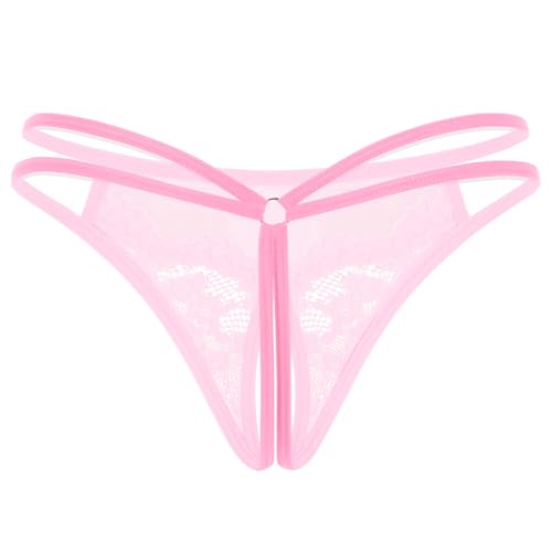 Image of Avidlove Women Lace Panties Floral Lace Briefs Mesh Hollow Out G-String Thongs T-back Underwear 1-4 Pack