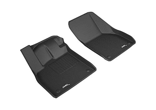 3D MAXpider Custom Fit Kagu Floor Mat (Black) for 2016-2020 Audi TT - 1ST Row