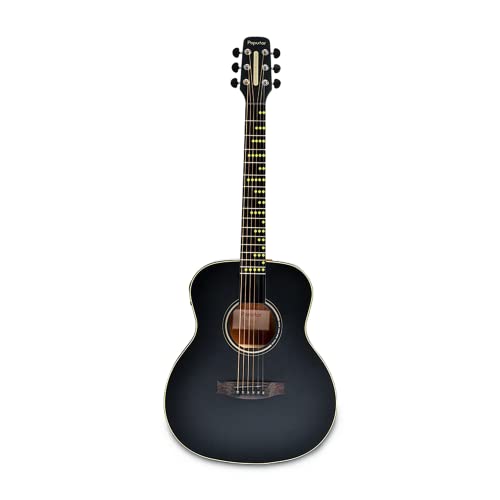 Poputar T2 Guitare Acoustique, guitare acoustique 36 pouces, Kit De Guitare Naturelle Pour Débutants, APPLICATION intelligente, Touche 96 LED, enseignement vidéo, mode de jeu, mode entraînement - Les Beatles, Paul McCartney, John Lennon, RIngo Starr, George Harrison Poputar T2 Guitare Acoustique, guitare acoustique 36 pouces, Kit De Guitare Naturelle Pour Débutants, APPLICATION intelligente, Touche 96 LED, enseignement vidéo, mode de jeu, mode entraînement