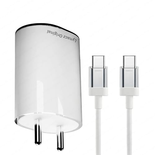 Image of Original 45W PD Adapter and Type C to Type C Cable Fast Charging Compatible with Nothing Phone 2a /Phone 2 /Phone 1 [Adapter and Cable]