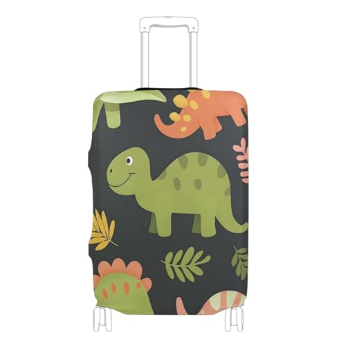 senya Travel Luggage Cover Suitcase Protector Childlike Dinosaur World Washable Baggage Covers Fits 18-20 Inch Luggage