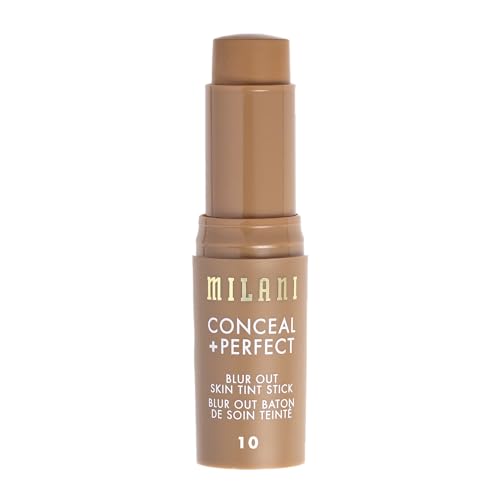 Image of Milani Conceal + Perfect Blur Out Skin Tint Foundation -Medium Warm-Neutral | Nourishing Light To Medium Coverage Tinted Moisturizer. Creamy, Buildable Coverage. Up To 12Hr Wear. Pore Blurring Soft Matte